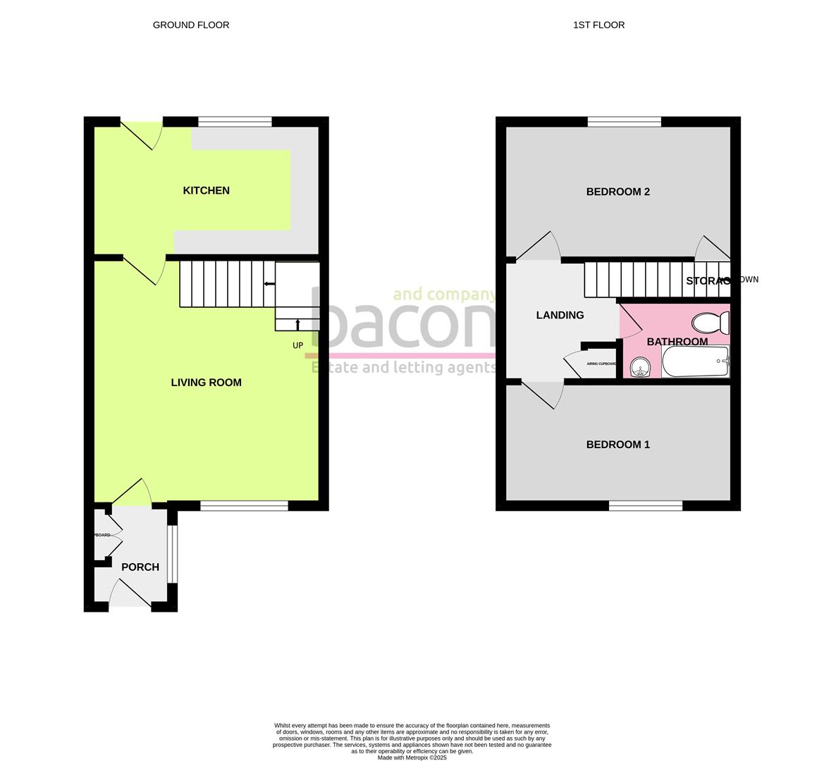 Floor Plan | House - Mid Terrace | Vancouver Road, Worthing | For Sale